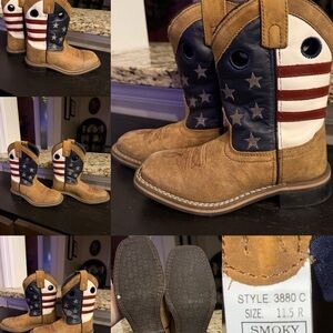 Smoky Mountain Kids Stars & Stripes Boots | 11.5